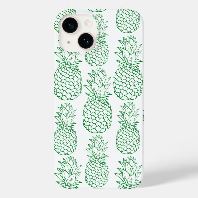 Ananas Erwachsene Case-Mate iPhone 14 Hülle (Rückseite)