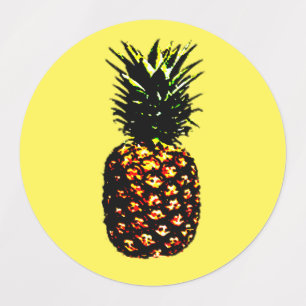 Ananas Etiketten