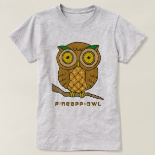 Ananas-Eule T-Shirt