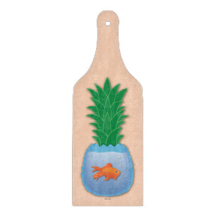 Ananas-Fischzuchtausschuss Schneidebrett
