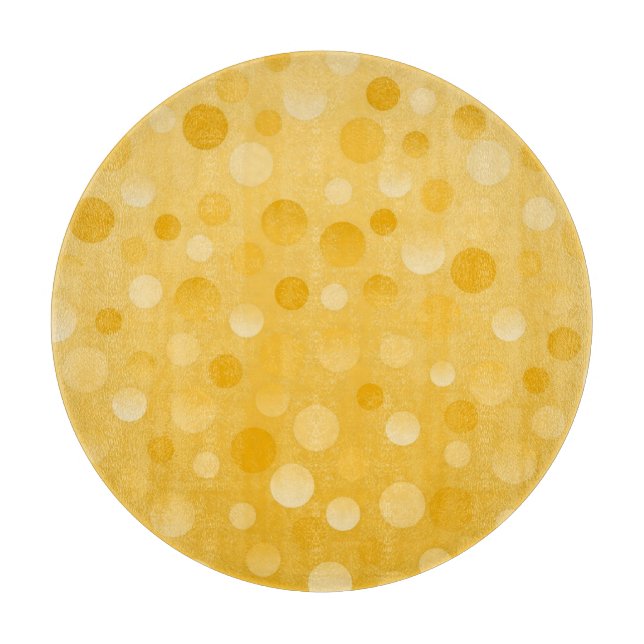 Ananas Fizz Schneidebrett rund (Vorderseite)