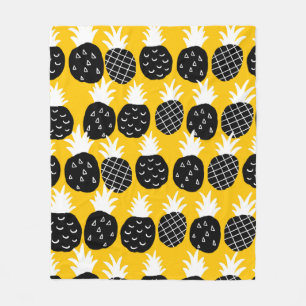 Ananas Fleecedecke