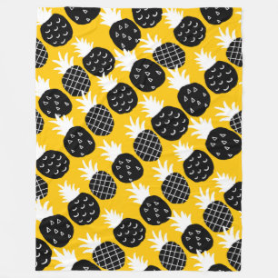 Ananas Fleecedecke