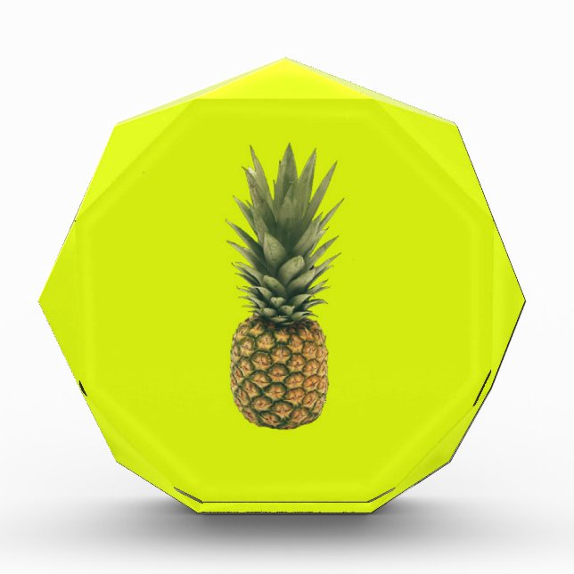 Ananas Fotoblock (Vorderseite)