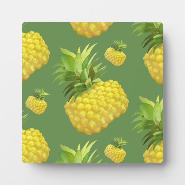 Ananas Fotoplatte (Vorderseite)
