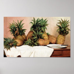 Ananas Francisco Oller Poster