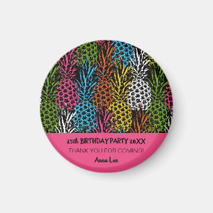 Ananas, frei und süß magnet