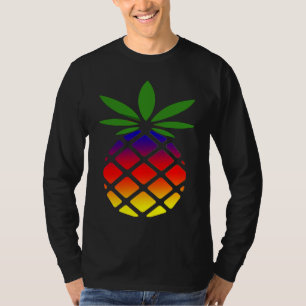 Ananas Frucht Aloha Strände Hawaii Hawaiianisch T-Shirt