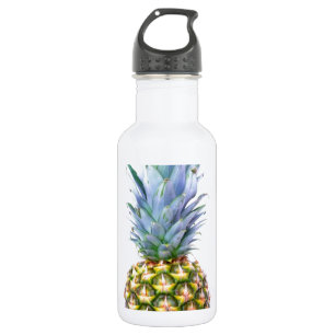 Ananas Frucht Strand Dessert Farbige Tropisch Trinkflasche