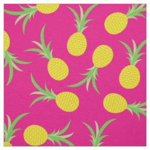 Ananas Frucht tropische kid Niedlich rosa Girls Stoff