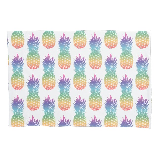 Ananas-Fruchtmuster-Kissengehäuse Kissenbezug (Vorderseite)