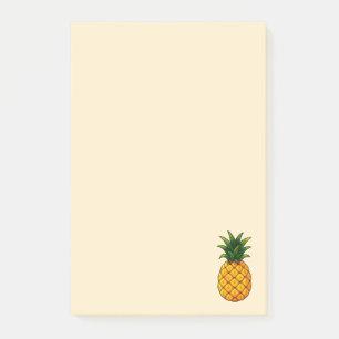 Ananas - Fruchtsammlung - Post-it Klebezettel