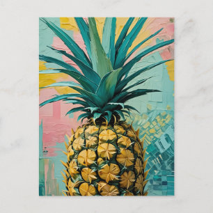 Ananas-Fusion Feiertagspostkarte
