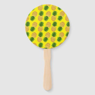 Ananas gelb fächer