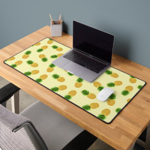 Ananas gelb schreibtischunterlage