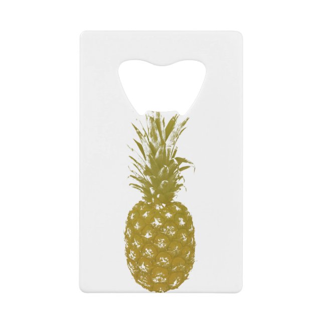 Ananas Geldbeutel Flaschenöffner (Vorderseite)