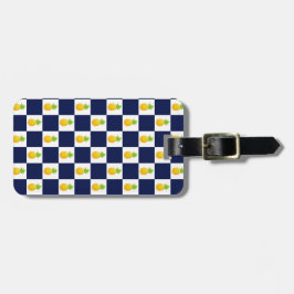 Ananas Gepäckmarke Gepäckanhänger