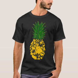 Ananas Guinea Schweine Ananas Form Guinea Schwein T-Shirt