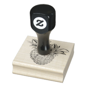 Ananas-Gummi-Briefmarke Gummistempel
