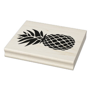 Ananas Gummistempel