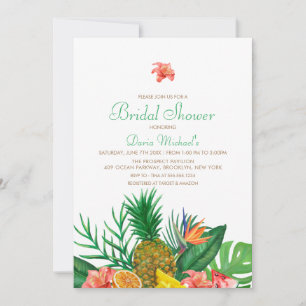 Ananas Hawaiian Bridal Dusche Einladung