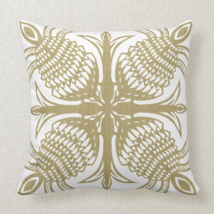 Ananas Hawaiianisches Steppkissen Kissen