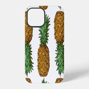 Ananas-Helligkeit: Sommer-Tropische Illustration iPhone 12 Hülle