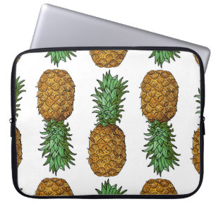 Ananas-Helligkeit: Sommer-Tropische Illustration Laptopschutzhülle