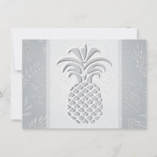 Ananas-Herzen-Dankeskarten Dankeskarte