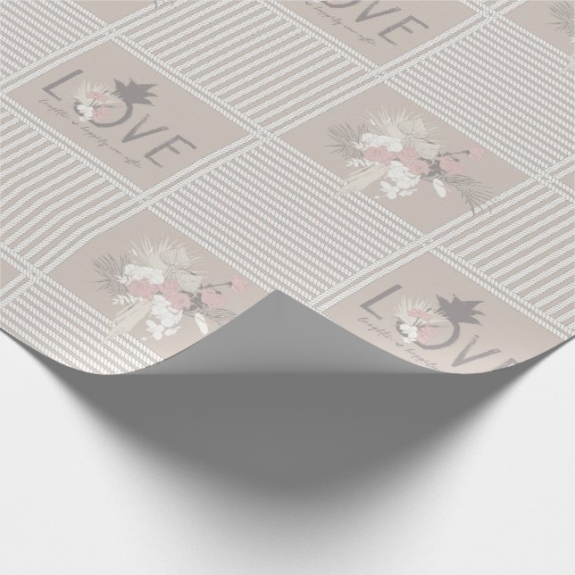 Ananas ihres Auges, Tropenromanische Geschenkwrap Geschenkpapier (Ecke)