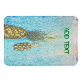 Ananas im Pool ist ein schöner Stil für Sie Badematte