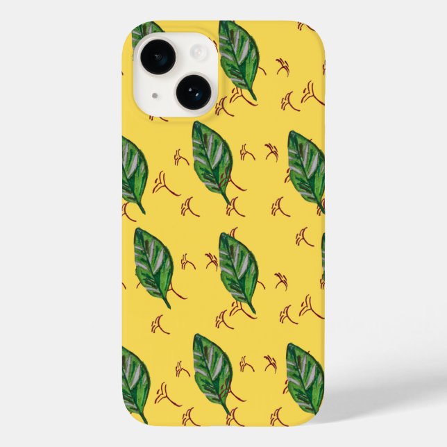 Ananas-Imposter-Gehäuse Case-Mate iPhone 14 Hülle (Rückseite)