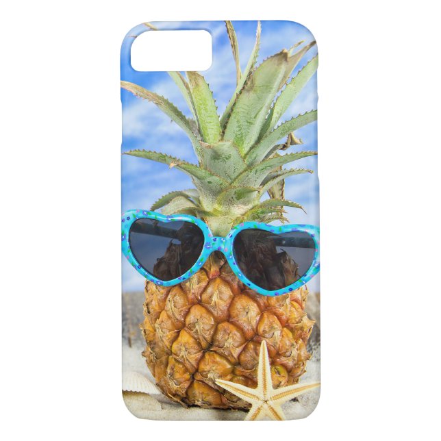 Ananas in Sonnenbrille Case-Mate iPhone Hülle (Rückseite)