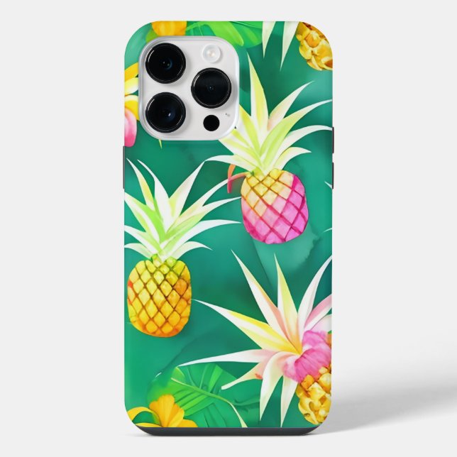 Ananas  iPhone 14 pro max  hülle (Rückseite)