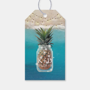 Ananas Jar String Lights Tropical Beach Wedding Geschenkanhänger
