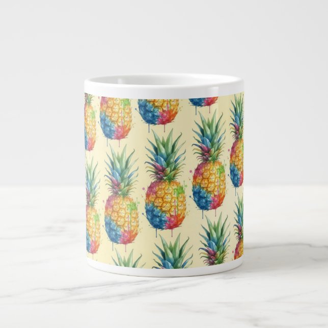 Ananas Jumbo-Tasse (Vorderseite)