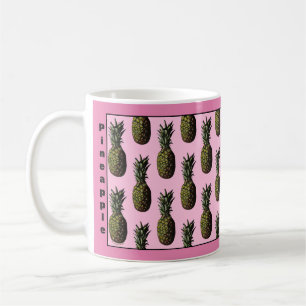 Ananas Kaffeepause Tasse