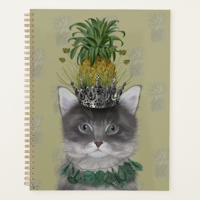 Ananas-Katze Planer (Vorderseite)
