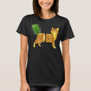 Ananas Katzen T-Shirt