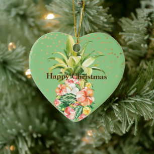 Ananas Keramik Ornament