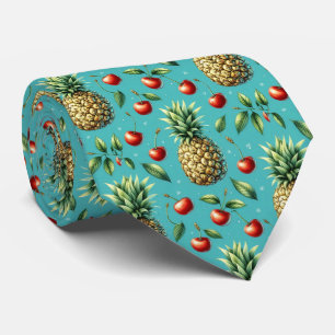 Ananas Kirsch Glückseligkeit Krawatte