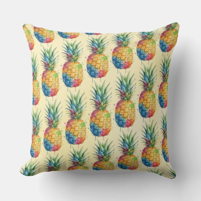 Ananas Kissen (Vorderseite)