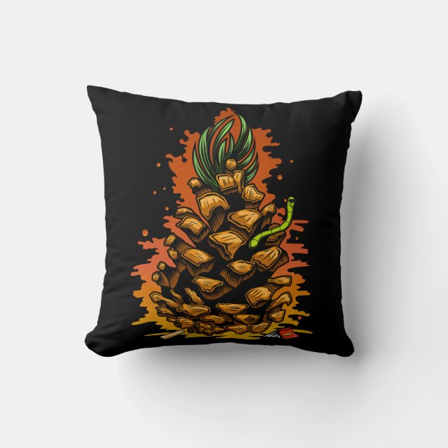 Ananas Kissen (Vorderseite)