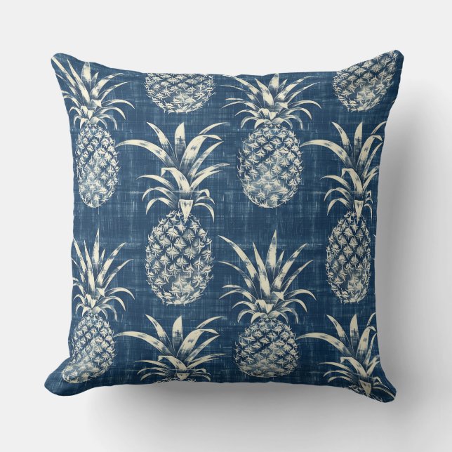 Ananas-Kissen Kissen (Vorderseite)