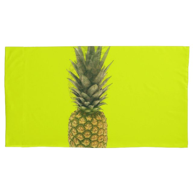Ananas Kissenbezug (Vorderseite-Links)