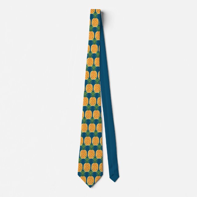 Ananas Krawatte (Vorderseite)