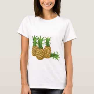 Ananas-Langschläfchen T-Shirt