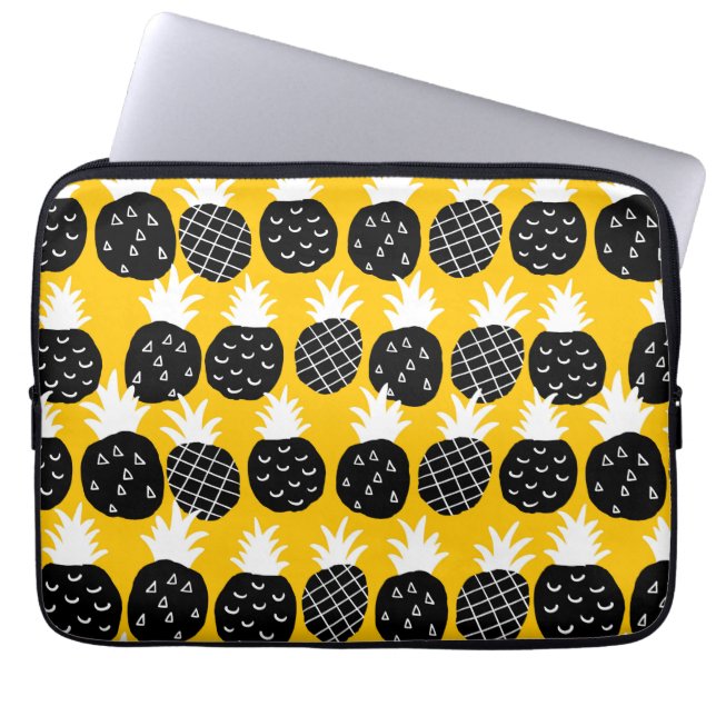 Ananas Laptopschutzhülle (Vorderseite)