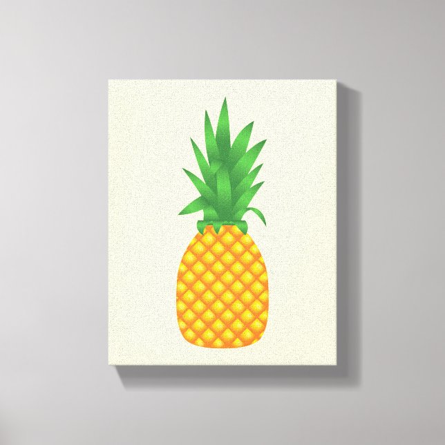 Ananas Leinwanddruck (Vorderseite)