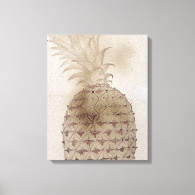 Ananas, Leinwanddruck (Vorderseite)